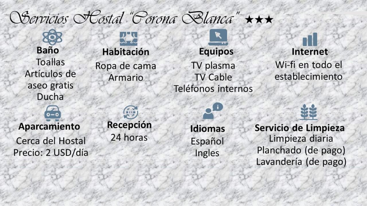 Hostal Corona Blanca 수크레 외부 사진